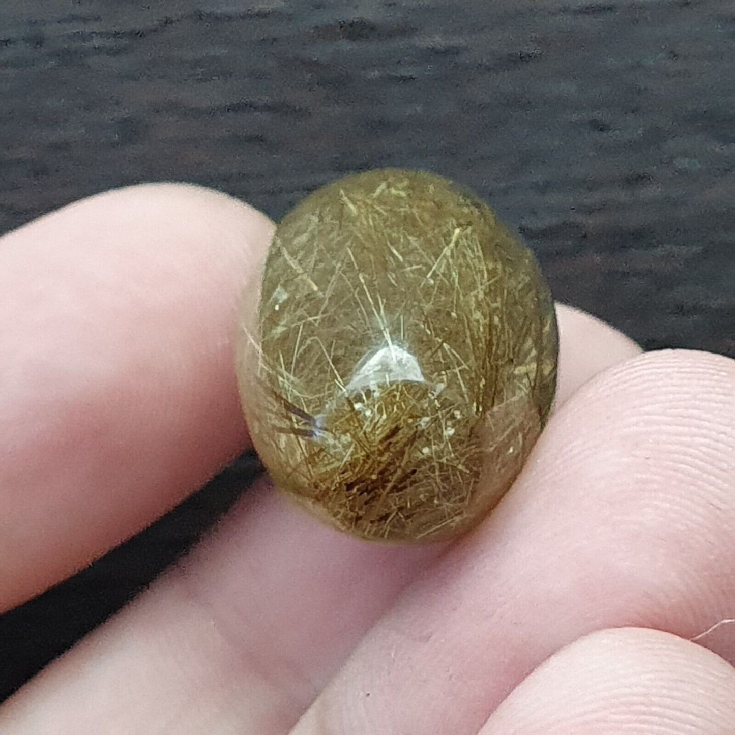 Erstaunliche goldene Rutilquarzperlen ohne Loch