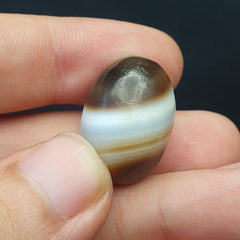 Antique Ancient Old Himalayan Sulumany Agate Bead