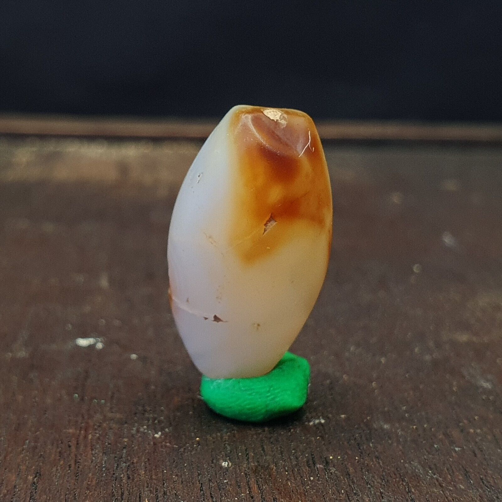 Antique Ancient Old Himalayan Sulumany Agate Bead from Afghanistan