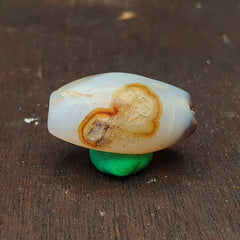Antique Ancient Old Himalayan Sulumany Agate Bead from Afghanistan