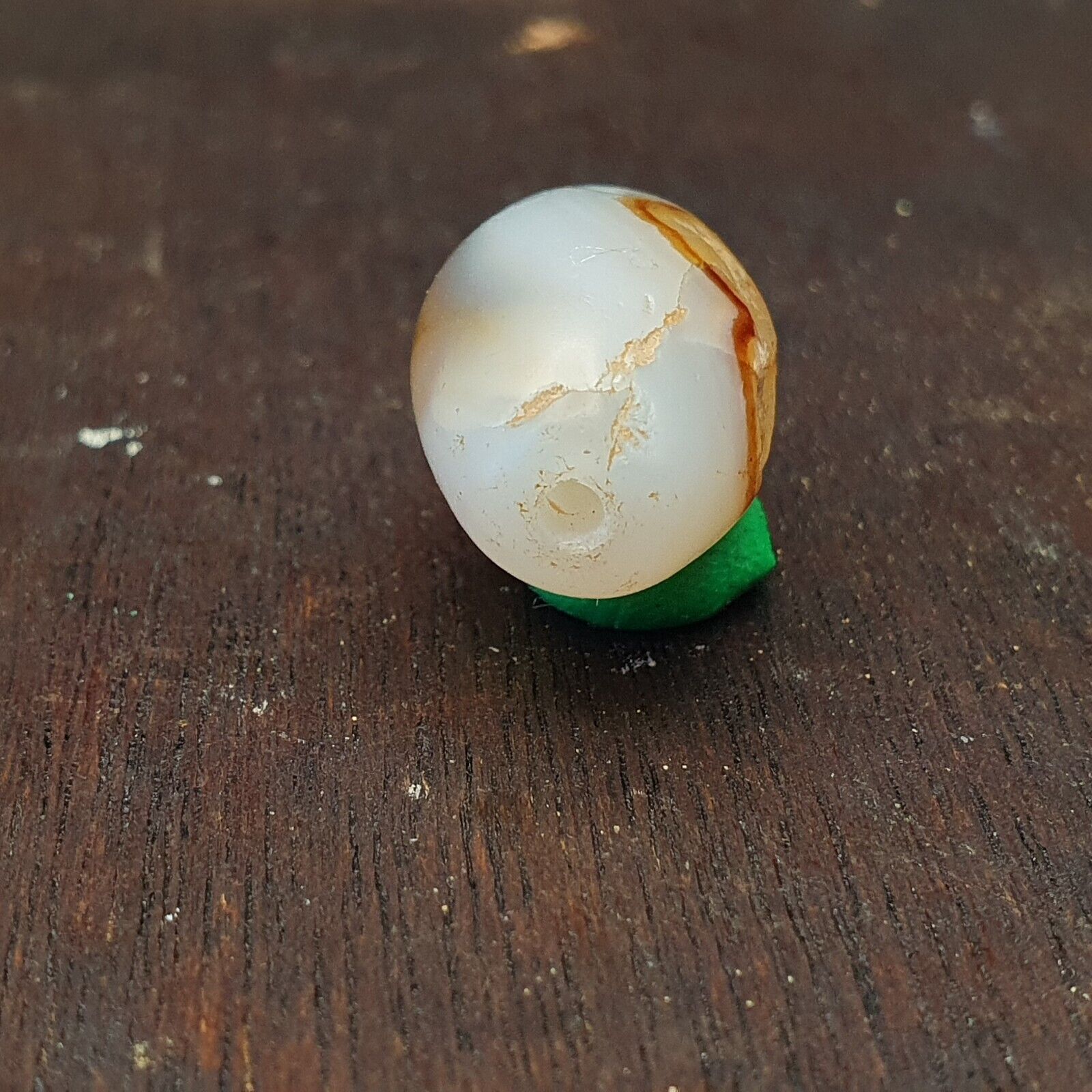 Antique Ancient Old Himalayan Sulumany Agate Bead from Afghanistan