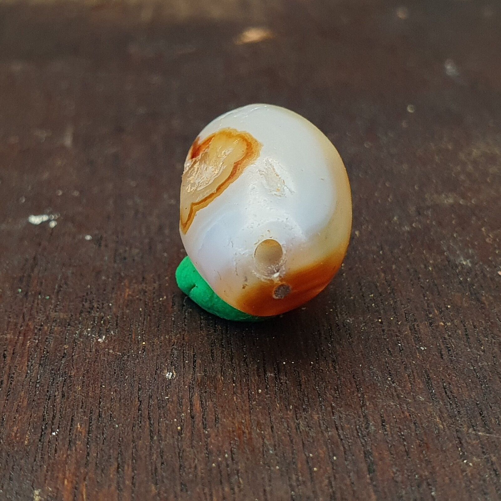 Antique Ancient Old Himalayan Sulumany Agate Bead from Afghanistan