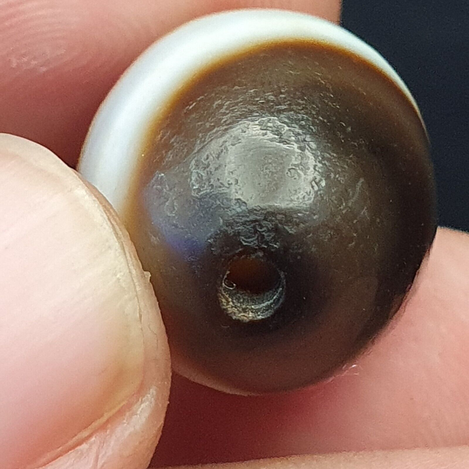 Antique Ancient Old Himalayan Sulumany Agate Bead
