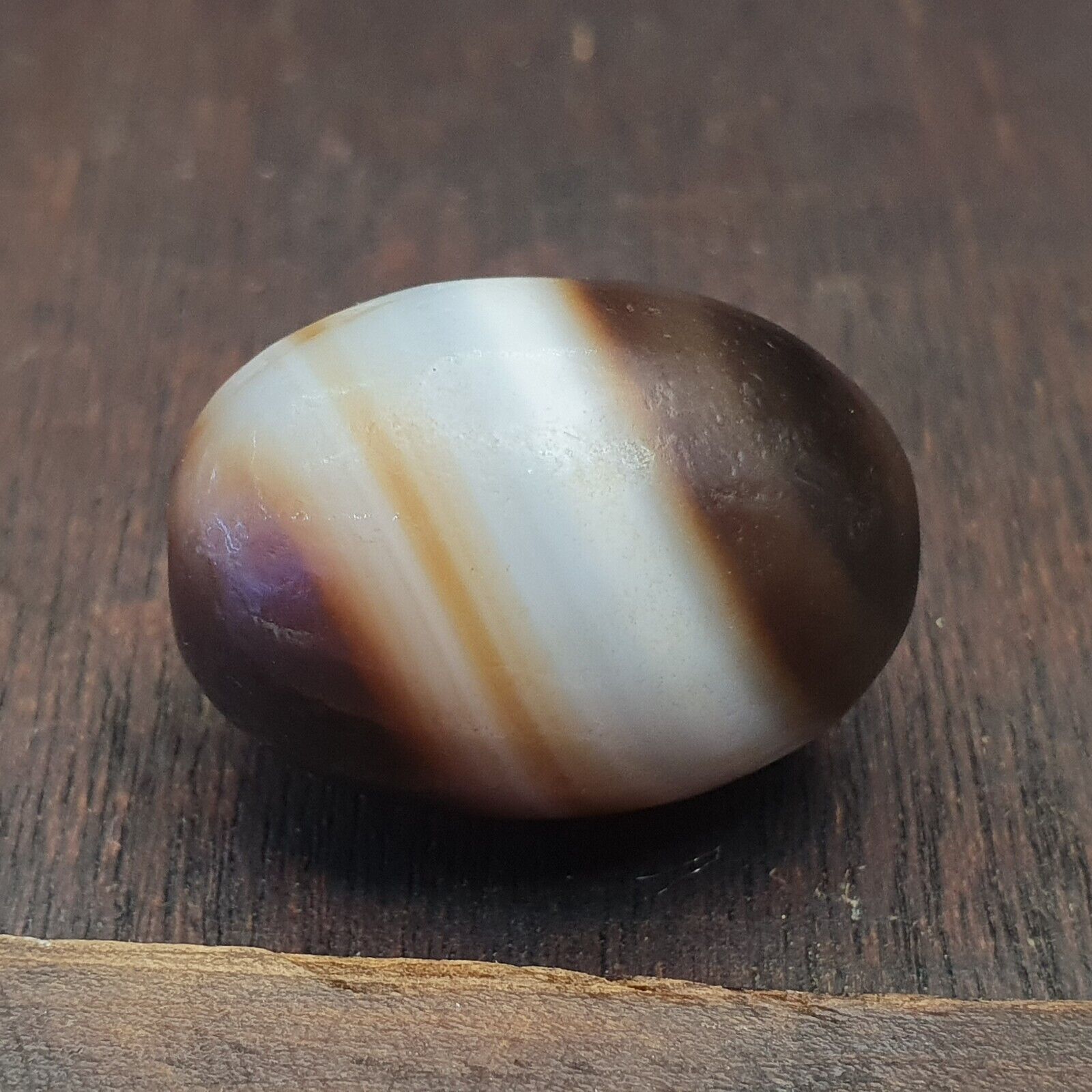 Antique Ancient Old Himalayan Sulumany Agate Bead