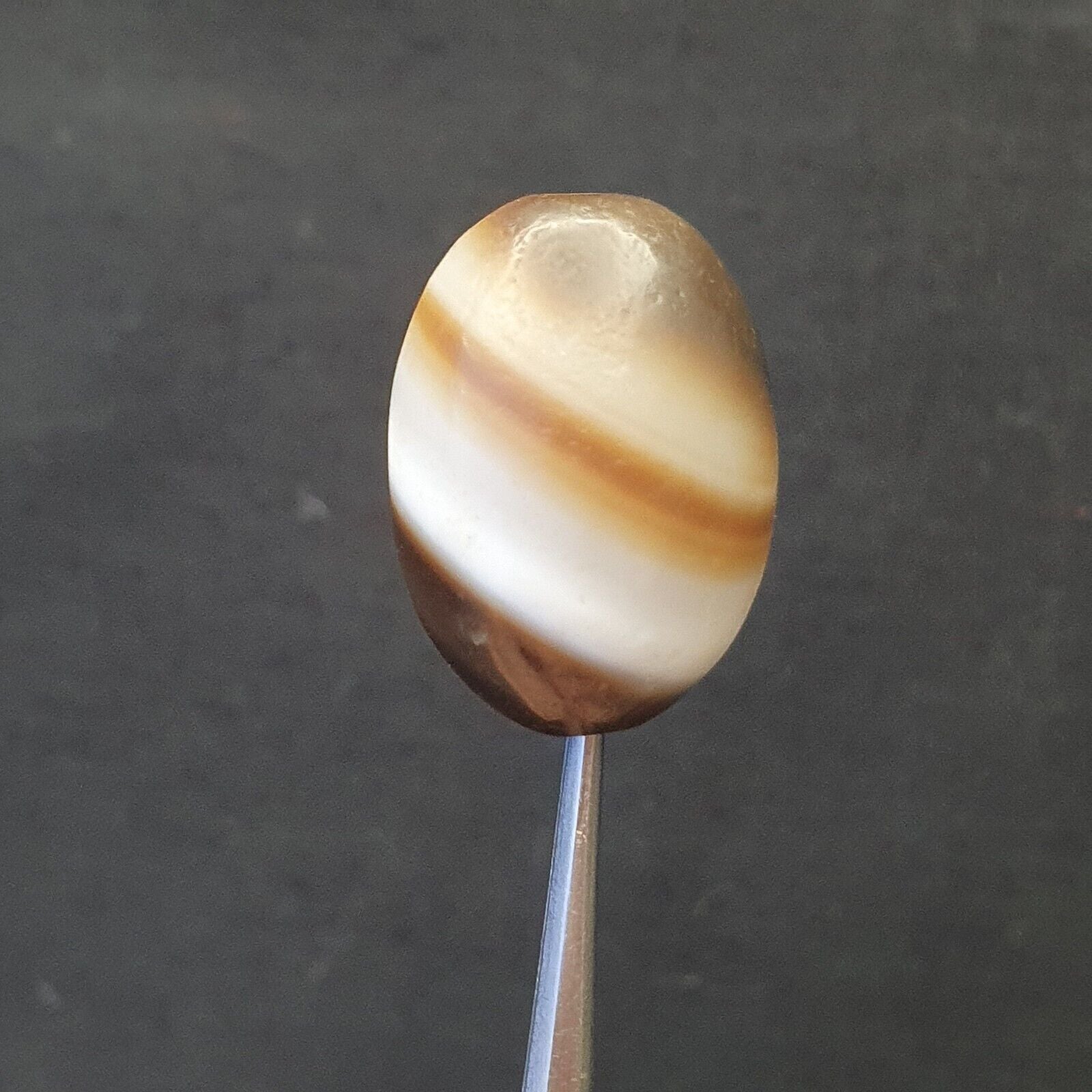 Antique Ancient Old Himalayan Sulumany Agate Bead
