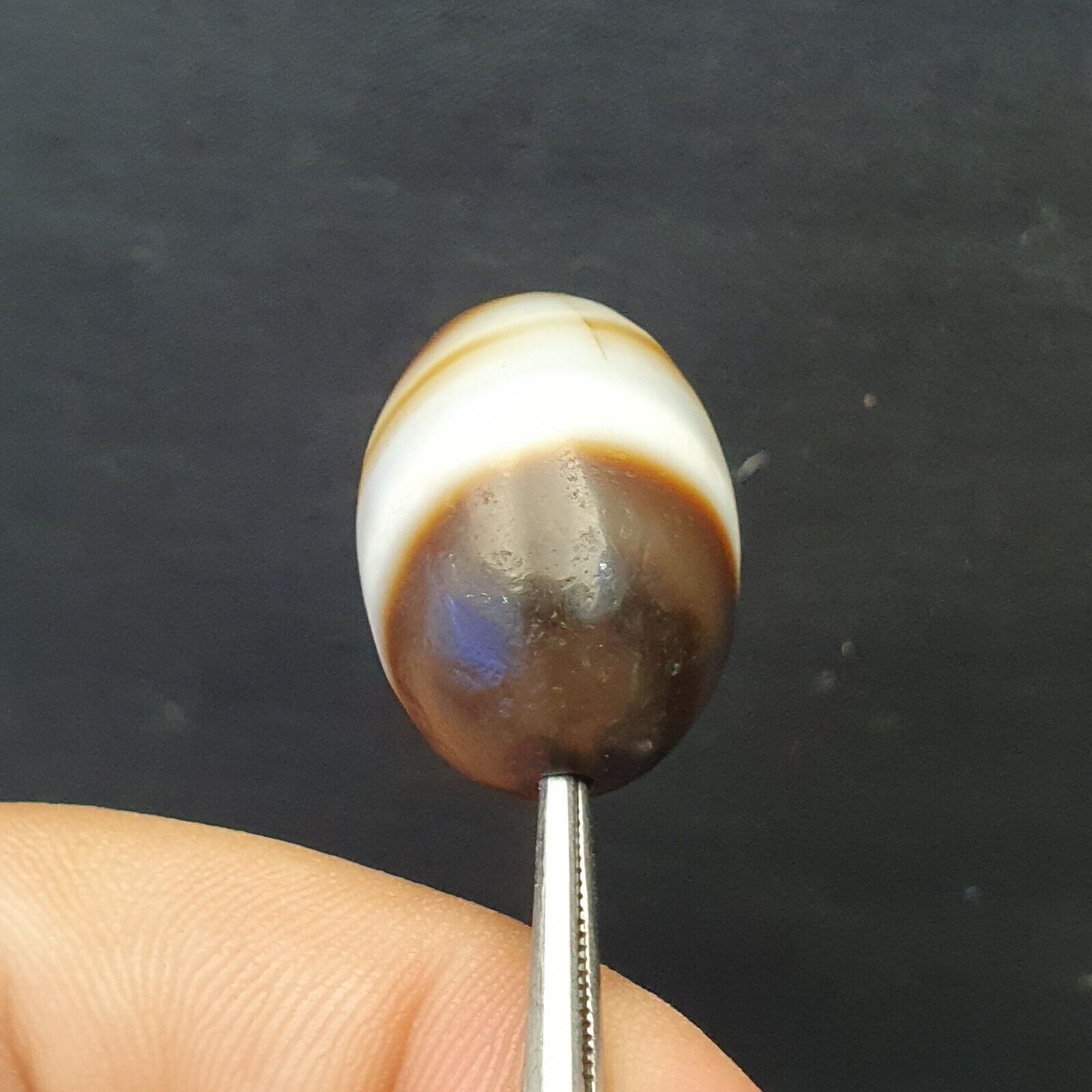 Antique Ancient Old Himalayan Sulumany Agate Bead