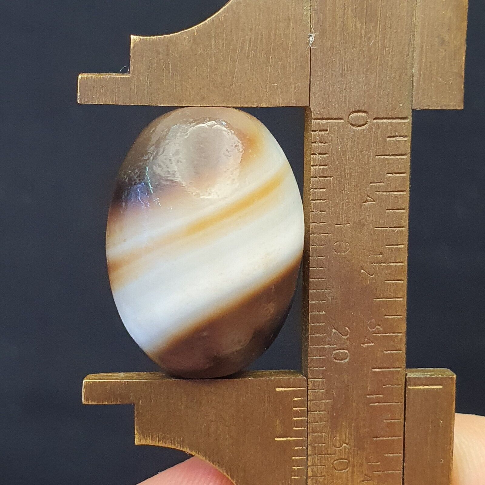 Antique Ancient Old Himalayan Sulumany Agate Bead