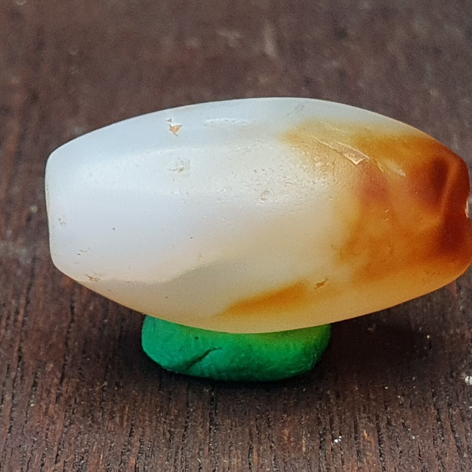 Antique Ancient Old Himalayan Sulumany Agate Bead from Afghanistan
