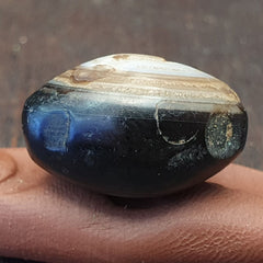 Antique Ancient Old Himalayan Indo Tibetan Eye Sulumani Agate Bead Top Rare Bead