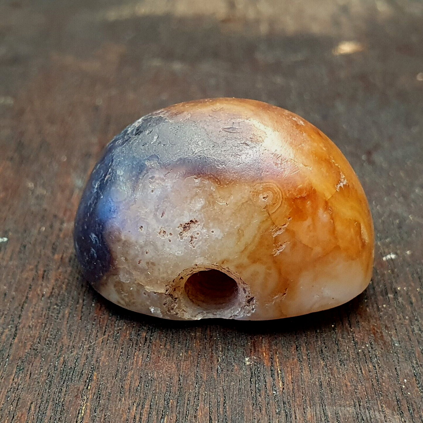 Antike alte alte Himalaya-Indo-Tibetische ACHAT-Perle