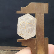 East Oasis Antique Sassanian Crystal Intaglio Seal Stamp, Ancient Artifact