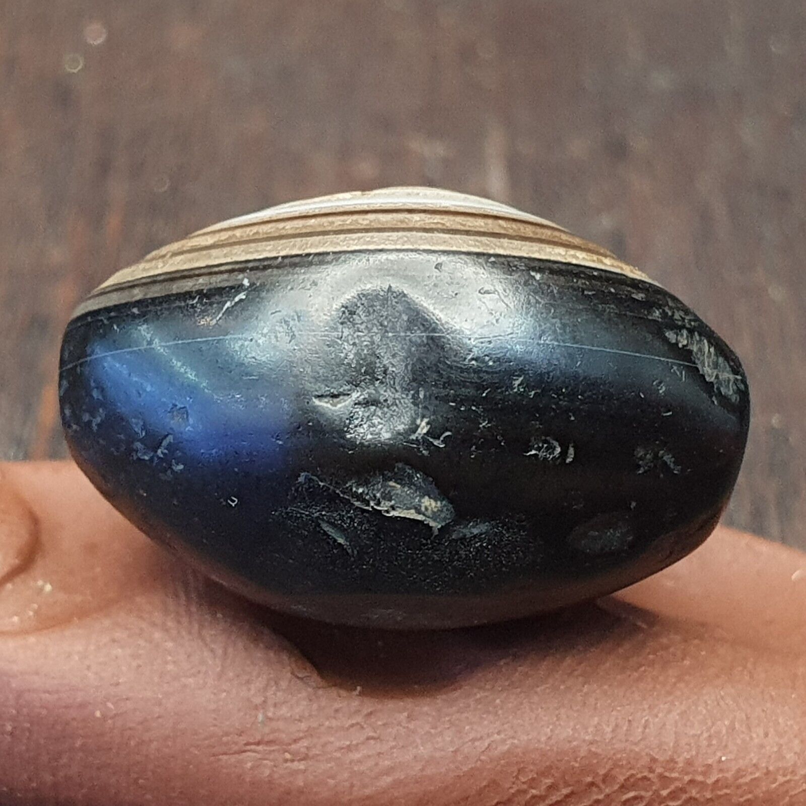 Antique Ancient Old Himalayan Indo Tibetan Eye Sulumani Agate Bead Top Rare Bead