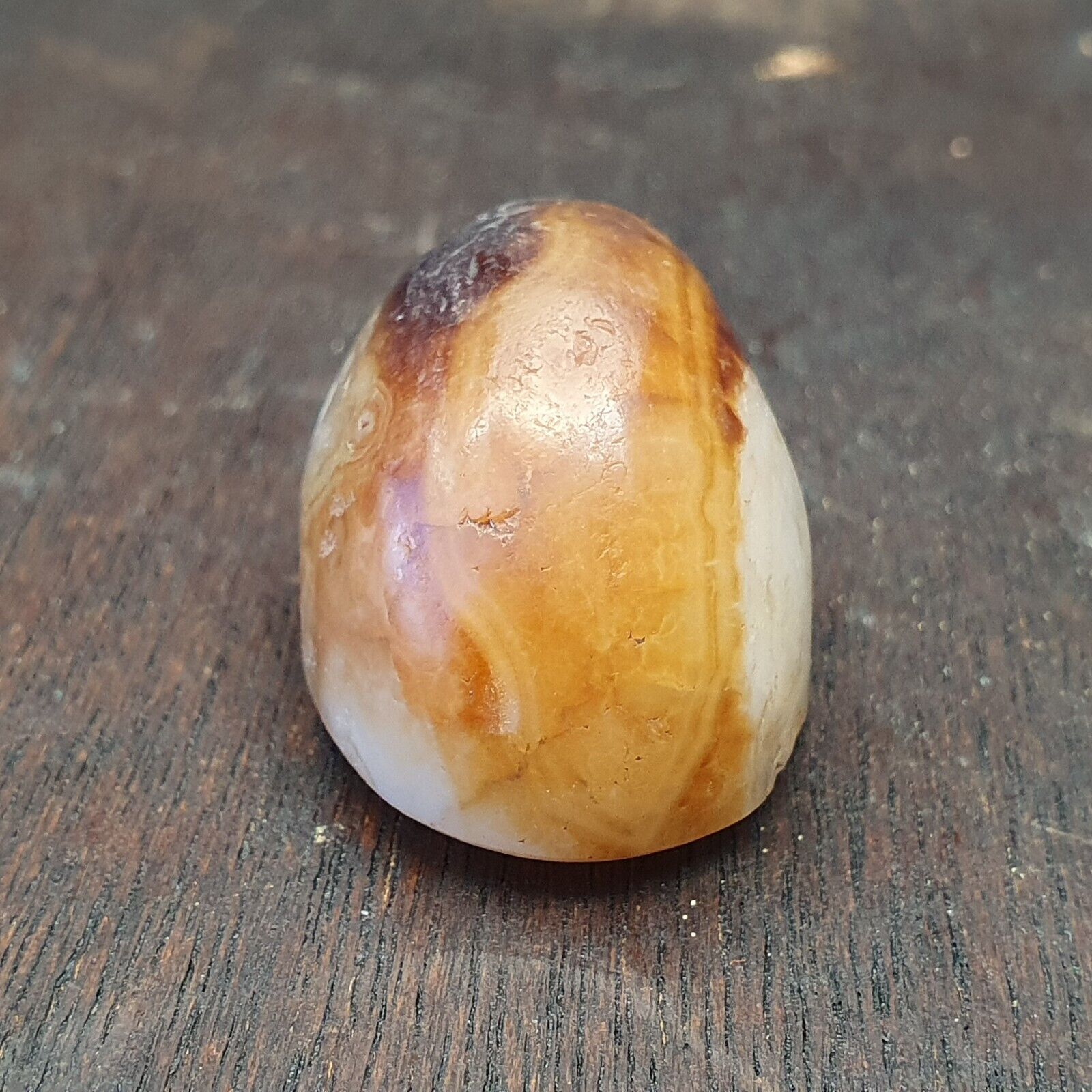 Antique Ancient Old Himalayan Indo Tibetan AGATE Bead