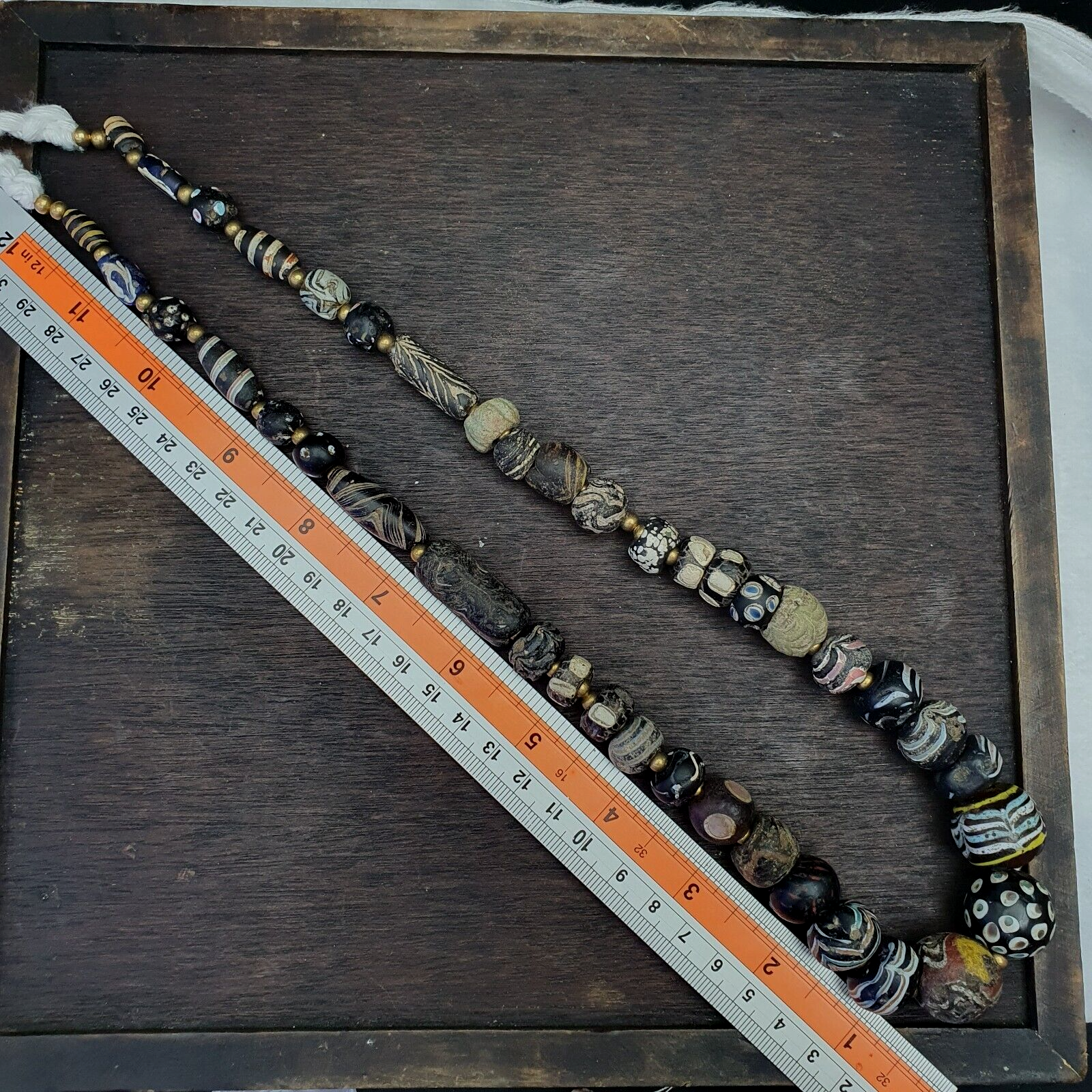 41 Ancient Roman to Early Islamic Mosaic Gabri Glass Beads C. 1st-7th Century AD
