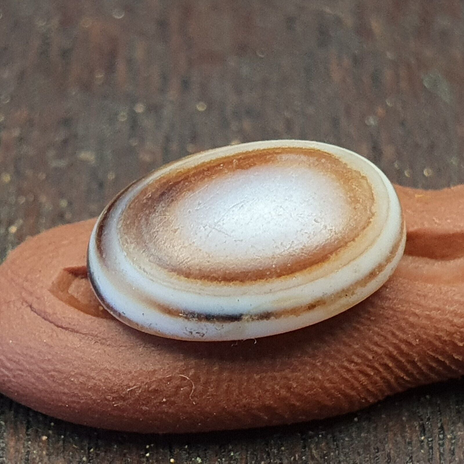 LOT 5 PCS Antique Ancient Luk Mik Eye Agate Dzi Amulet Bead Intaglio Human