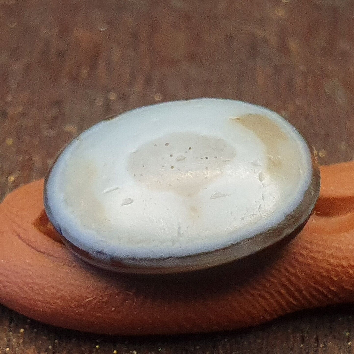 LOT 5 STÜCK Antike antike Luk Mik Eye Achat Dzi Amulett Perle Tiefdruck Mensch
