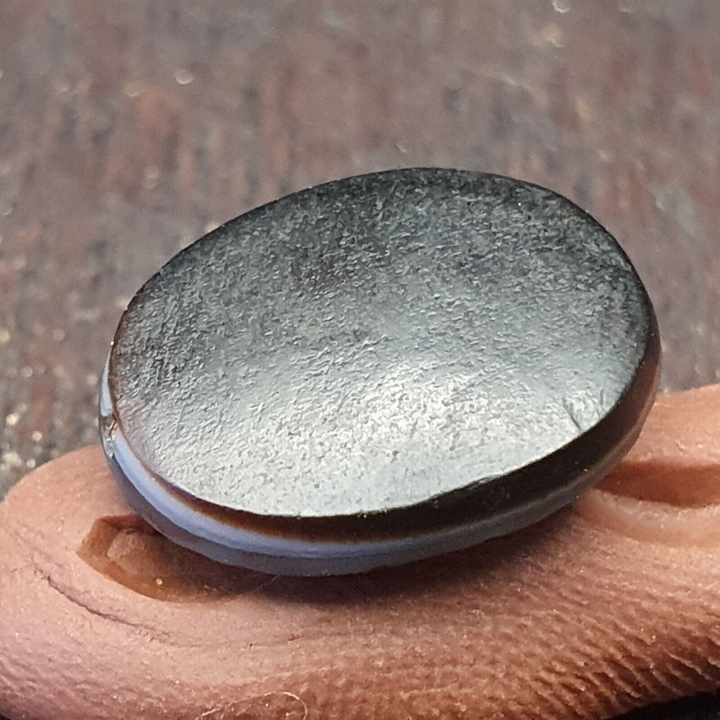 LOT 5 STÜCK Antike antike Luk Mik Eye Achat Dzi Amulett Perle Tiefdruck Mensch