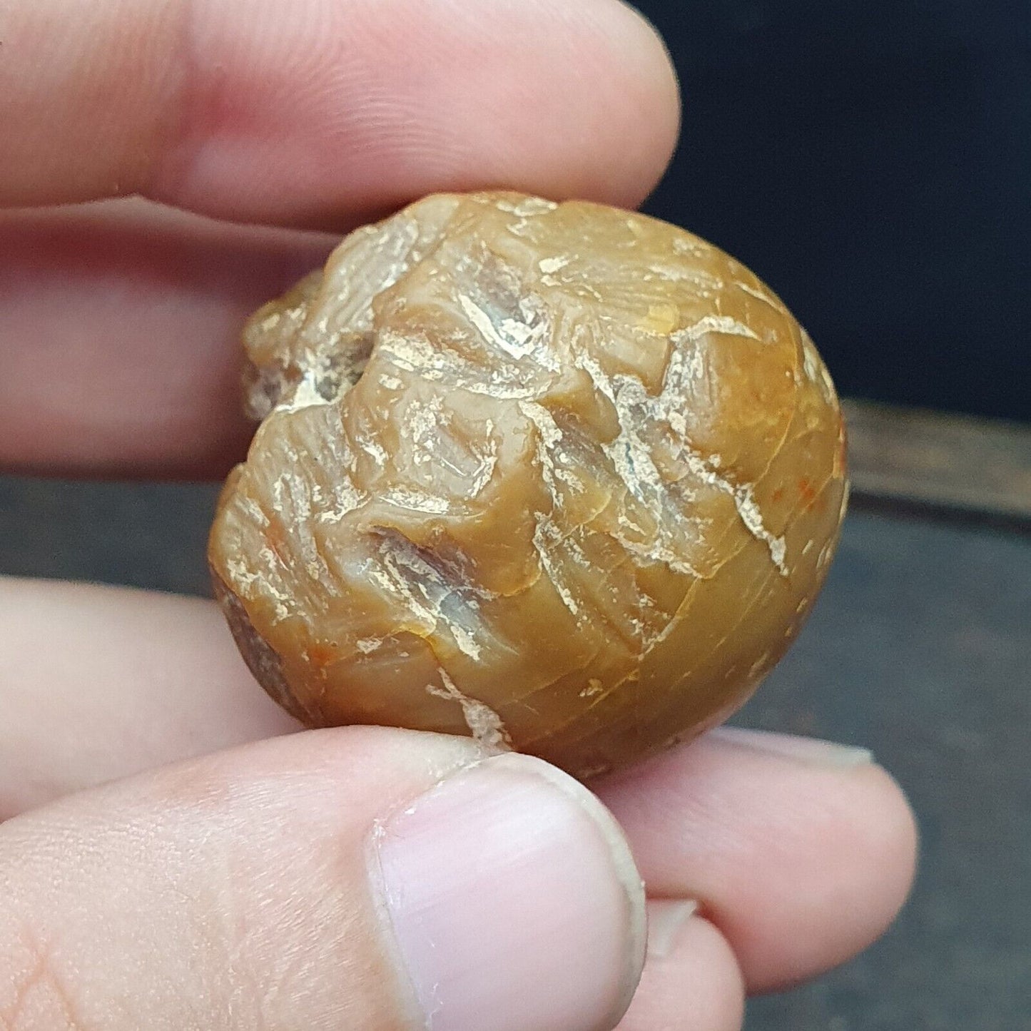 批次 2 古代喜馬拉雅稀有玉石和黑石雕刻大珠