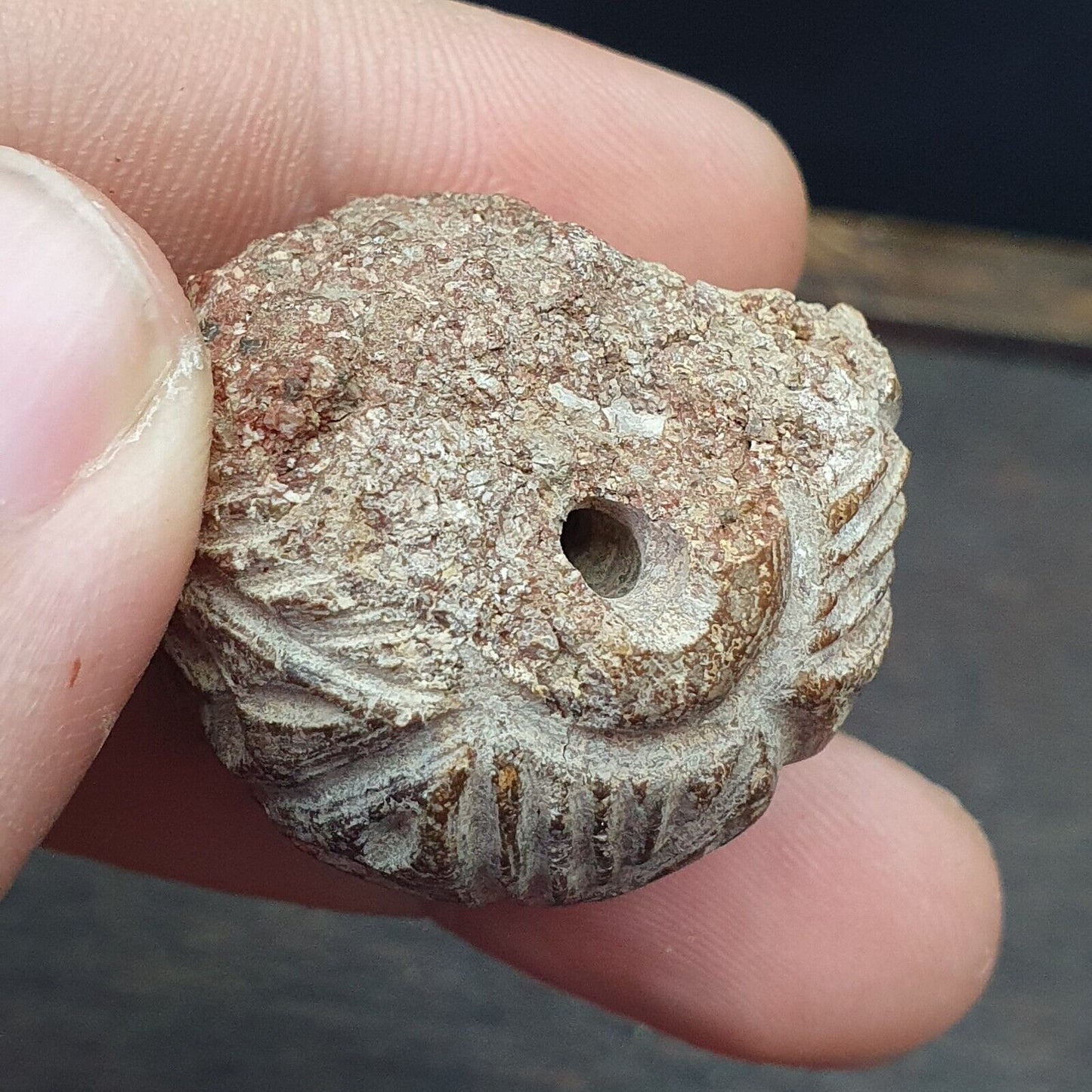 批次 2 古代喜馬拉雅稀有玉石和黑石雕刻大珠