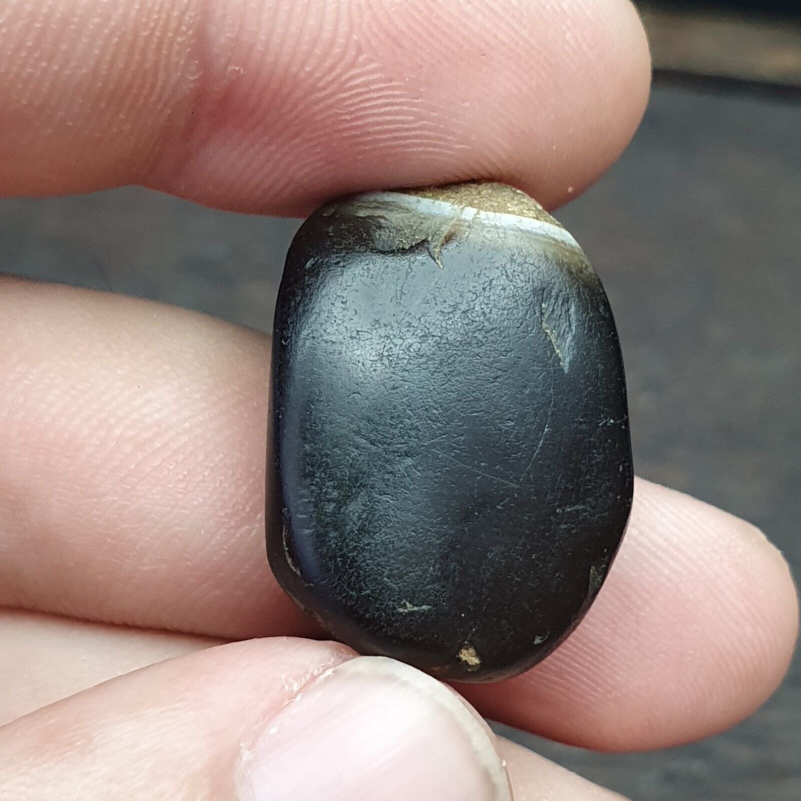 Lot 3 Ancient Himalayan Indo rare Agate Beads 2000+ years Old