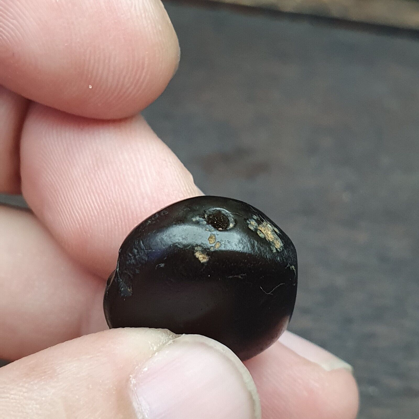 Lot 3 Ancient Himalayan Indo rare Agate Beads 2000+ years Old