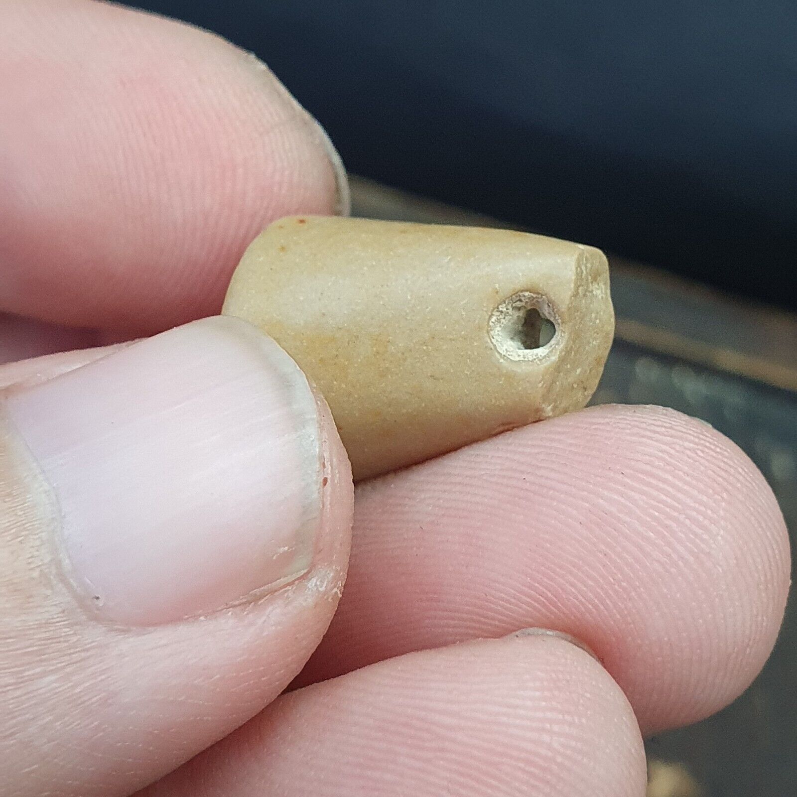 Lot 4 Old Seal Stamp Engraved Stone Bead Ancient Achaemenid Babylon Sasanian