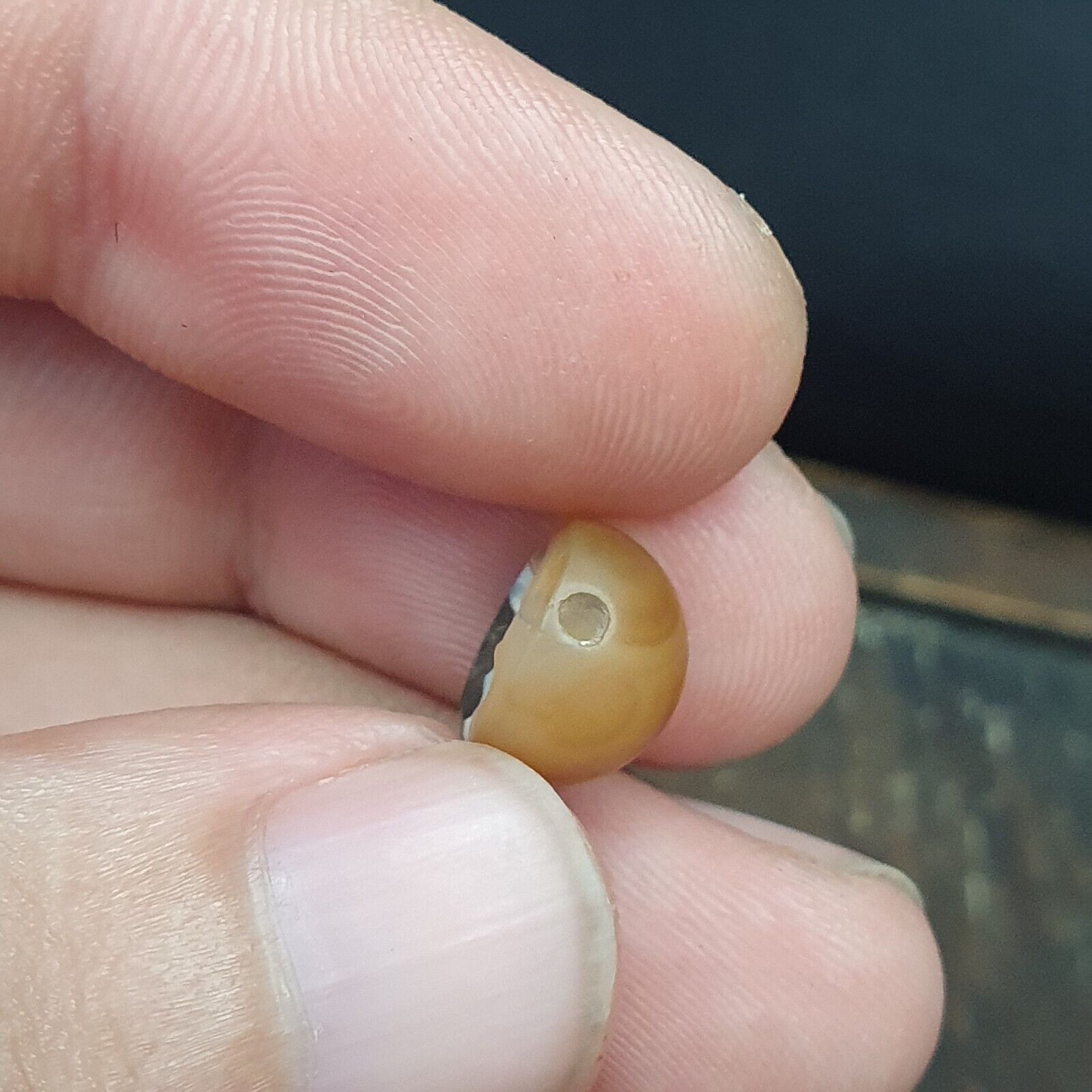 Lot 4 Old Seal Stamp Engraved Stone Bead Ancient Achaemenid Babylon Sasanian