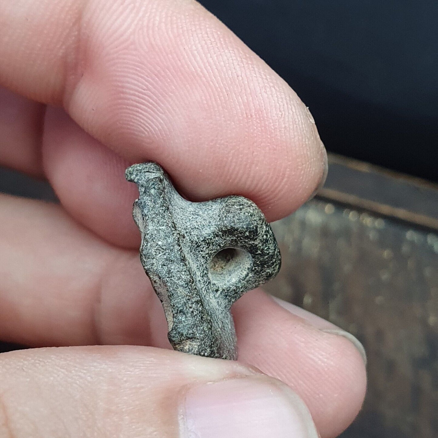 Lot 4 Alter Siegelstempel mit gravierter Steinperle, antikes achämenidisches Babylon, Sasanian