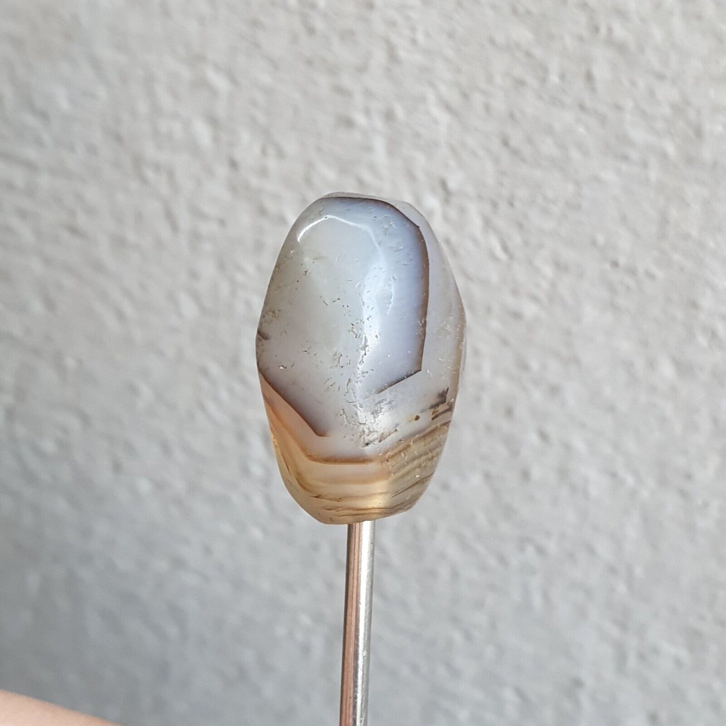 來自巴基斯坦的古代呼羅珊古董眼瑪瑙石珠護身符