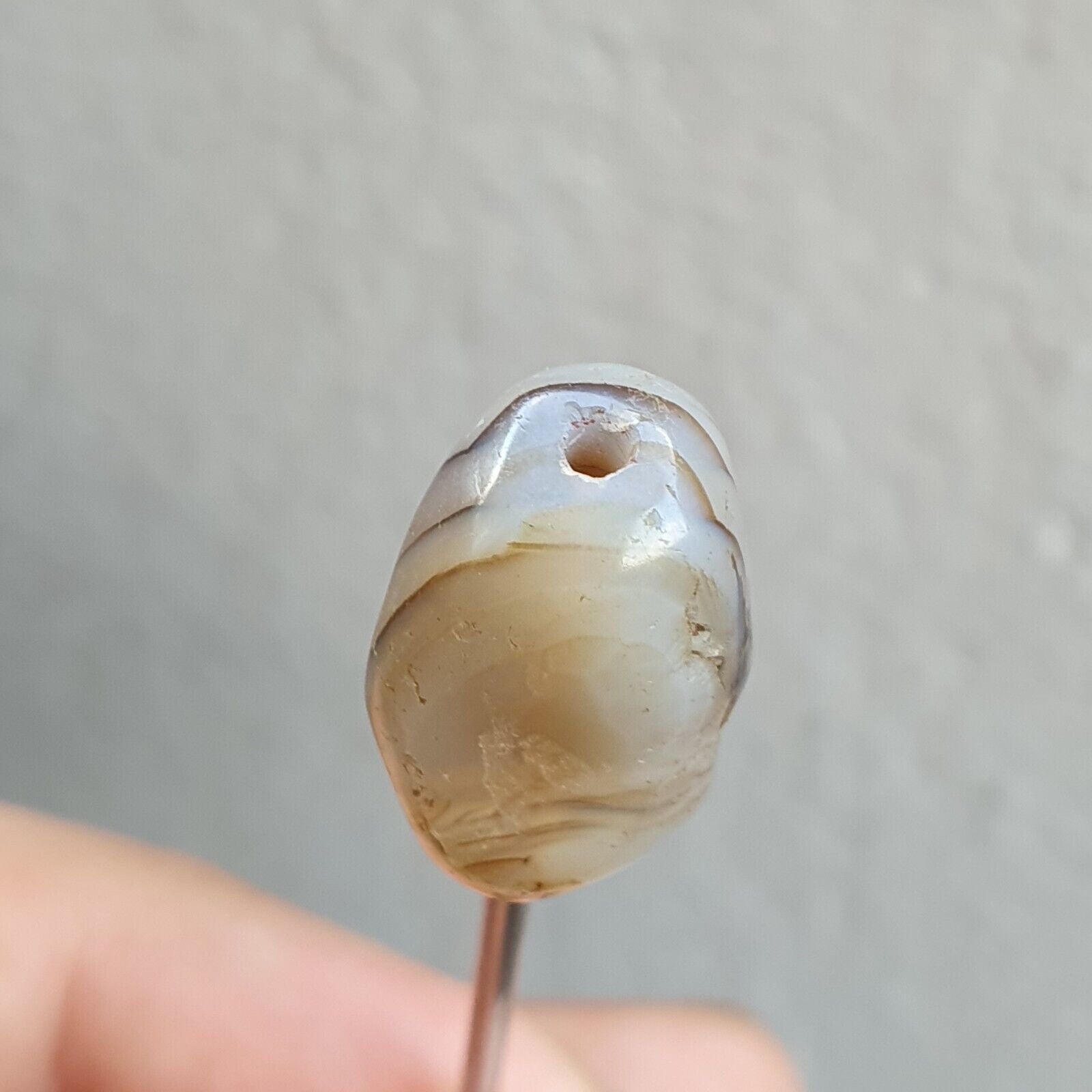 Ancient Khorasan Antique eye agate stone Bead Amulet From Pakistan