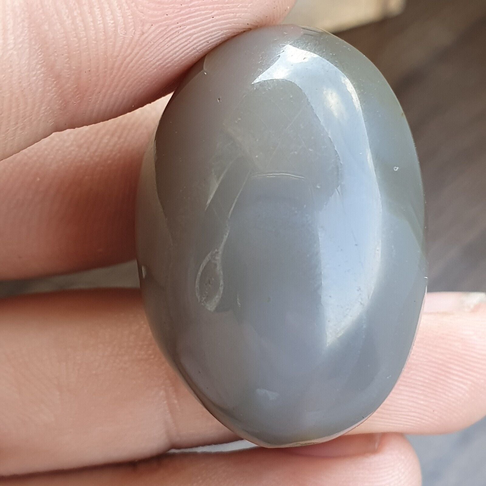 Antiker tibetischer Achat, antikes, seltenes Muster, Achatstein, Perlenamulett Nr. 12