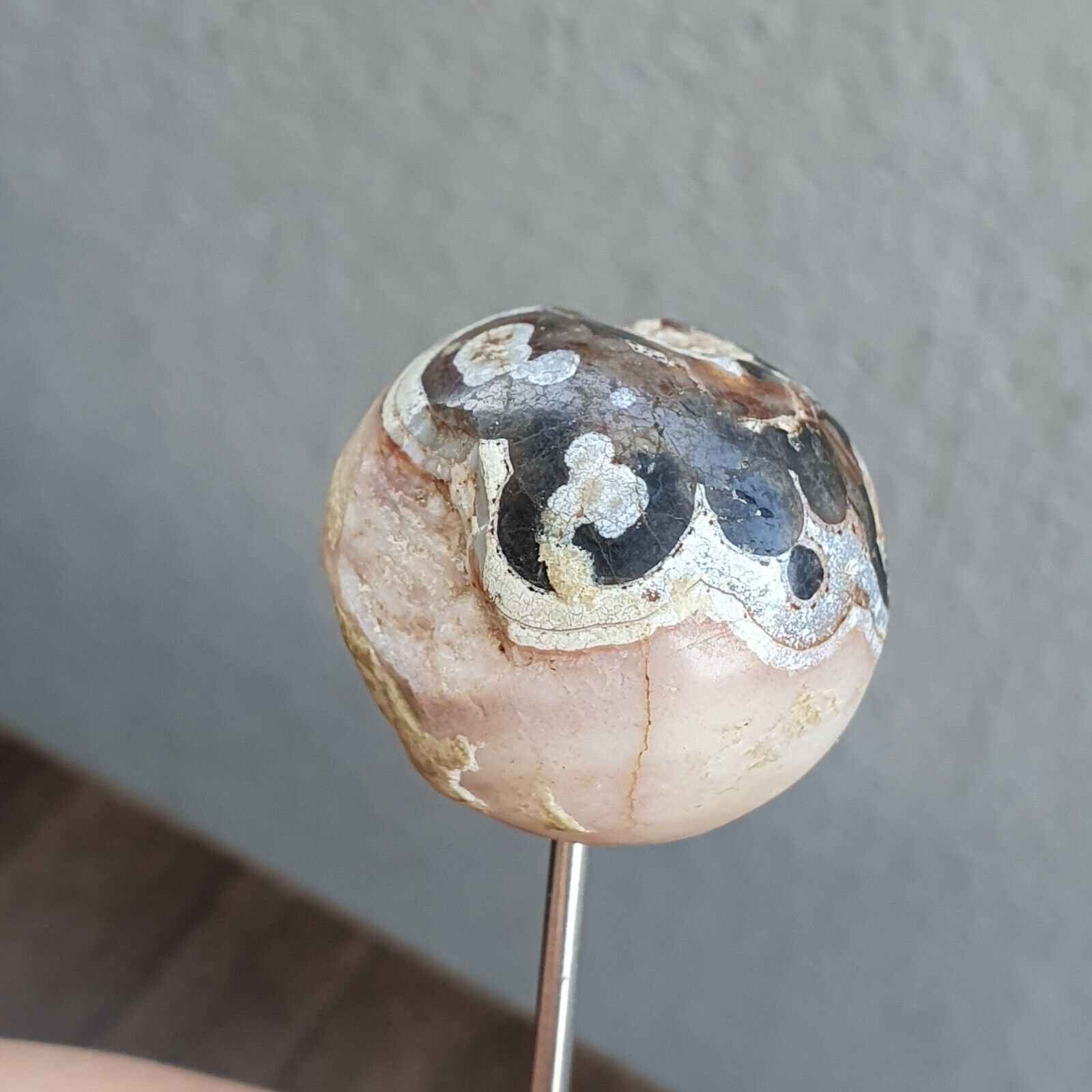 Ancient Khorasan Antique eye agate stone Bead Amulet #10
