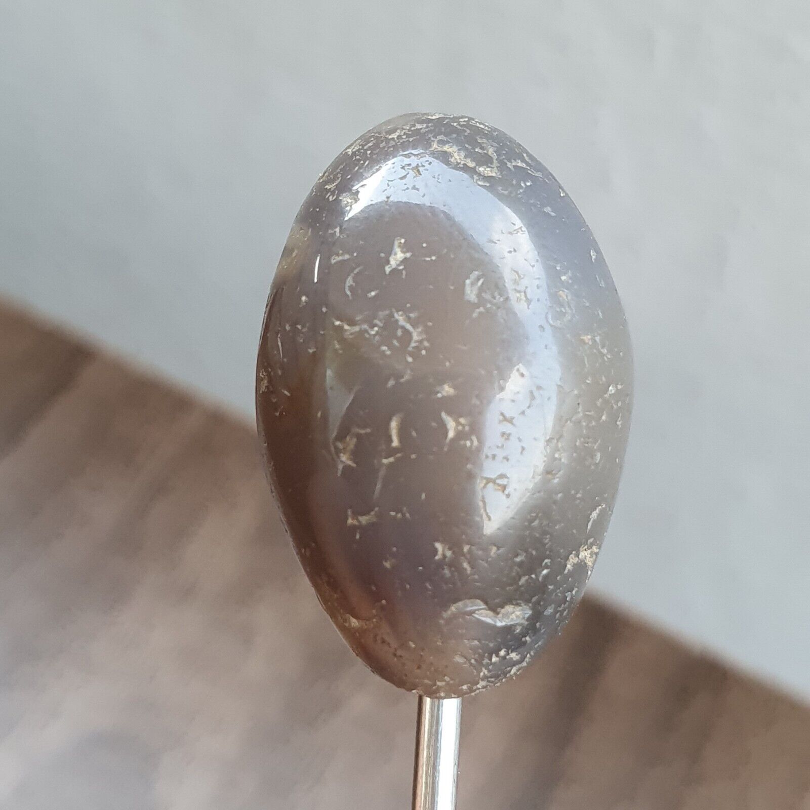 Antique Ancient INDO Himalaya Agate stone Bead Amulet 1000+ Years Old #13