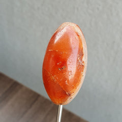 Ancient Red Agate  Antique eye agate stone Bead Amulet #11