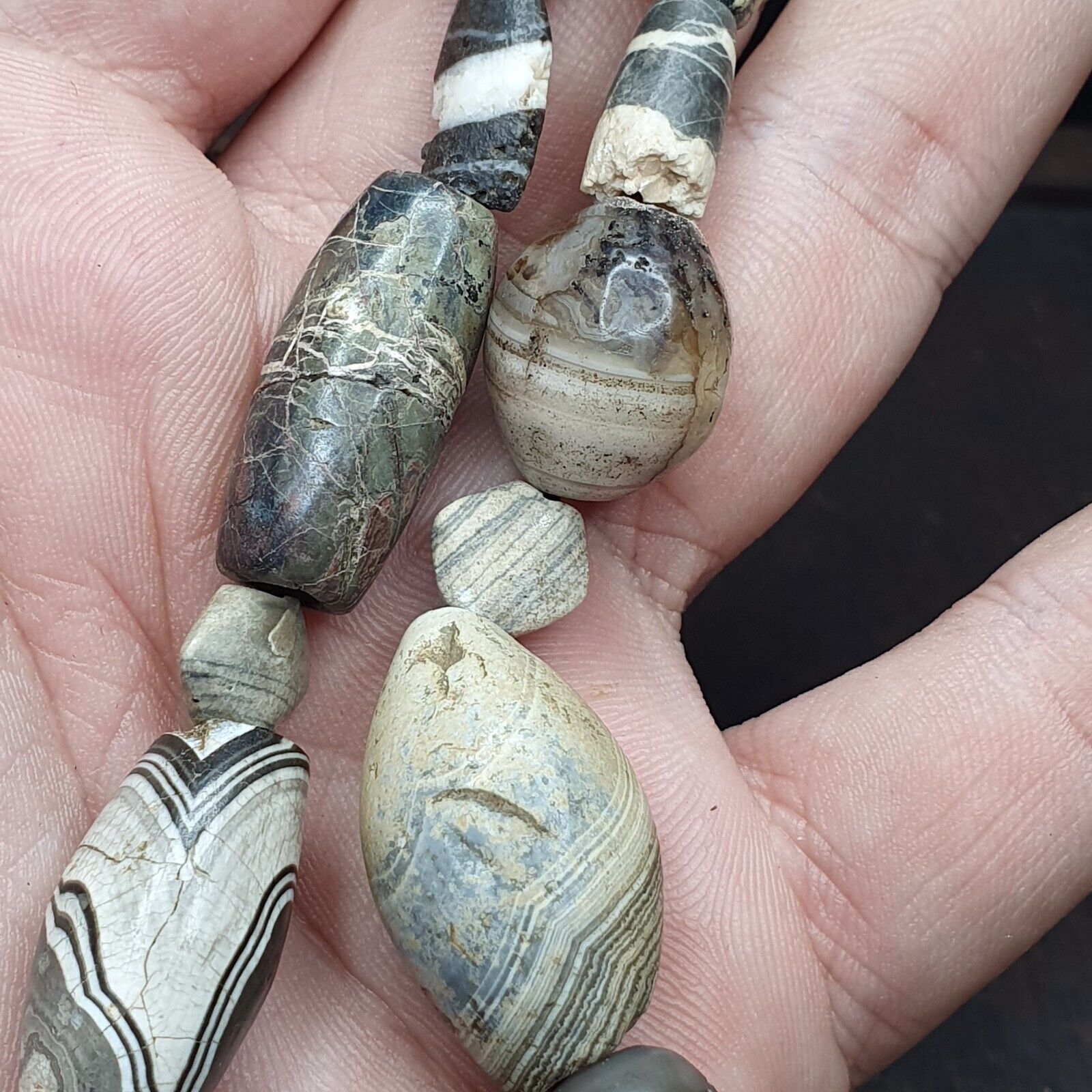 Ancient Bactrians Beads Lot