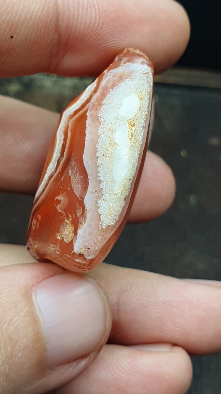 Lot Of Old Ancient Persian Carnelian Beads Agate Jewelry 1000+ years Old