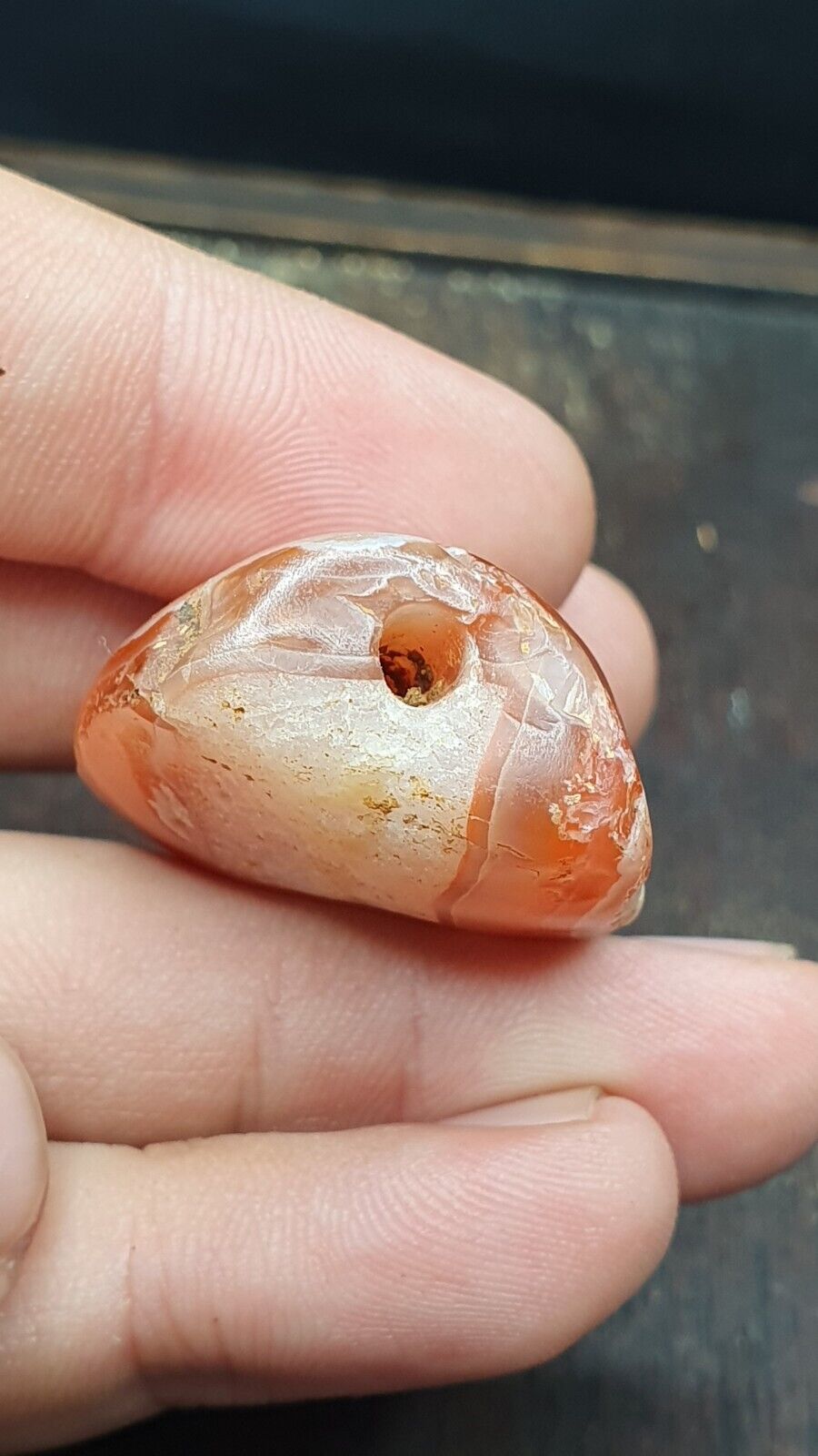 大量古老古代波斯紅玉髓珠瑪瑙首飾已有 1000 多年曆史