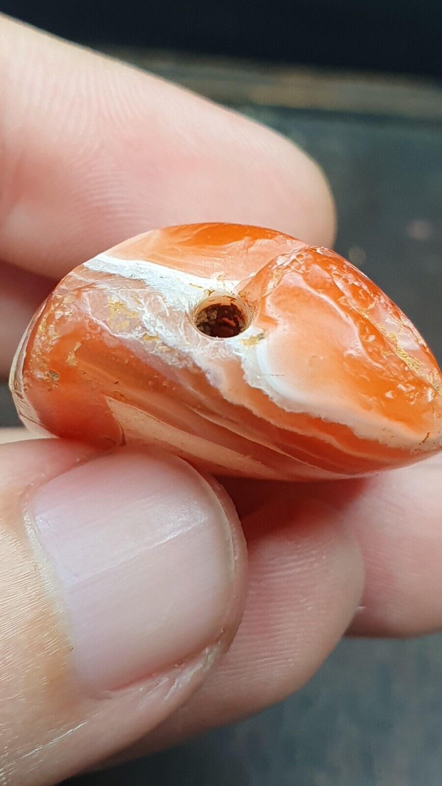 大量古老古代波斯紅玉髓珠瑪瑙首飾已有 1000 多年曆史