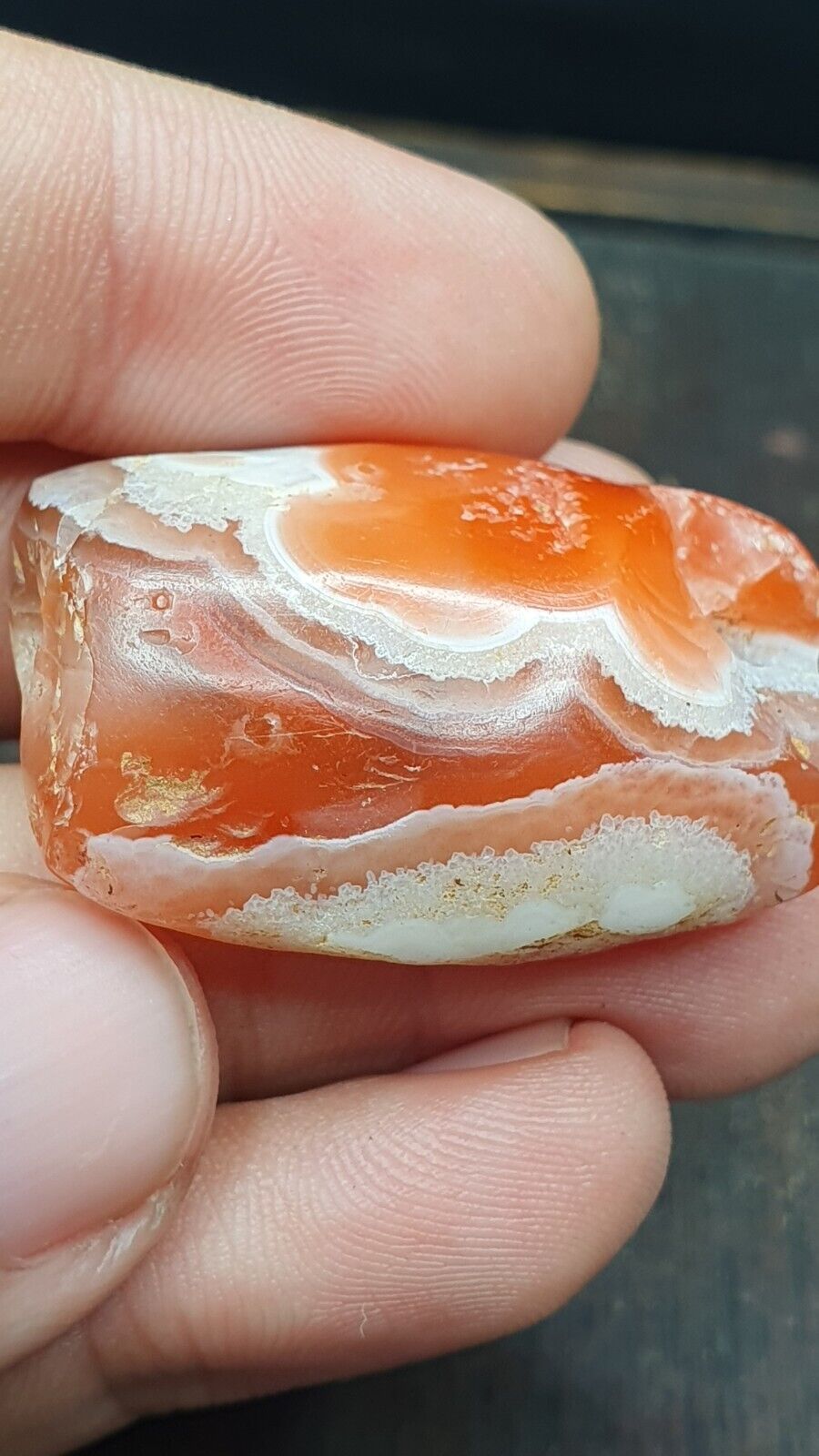 Lot Of Old Ancient Persian Carnelian Beads Agate Jewelry 1000+ years Old