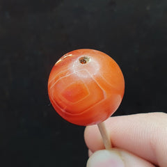 ANCIENT RARE PERSIAN SASSANIAN Eye Bead CARNELIAN AGATE  BEAD