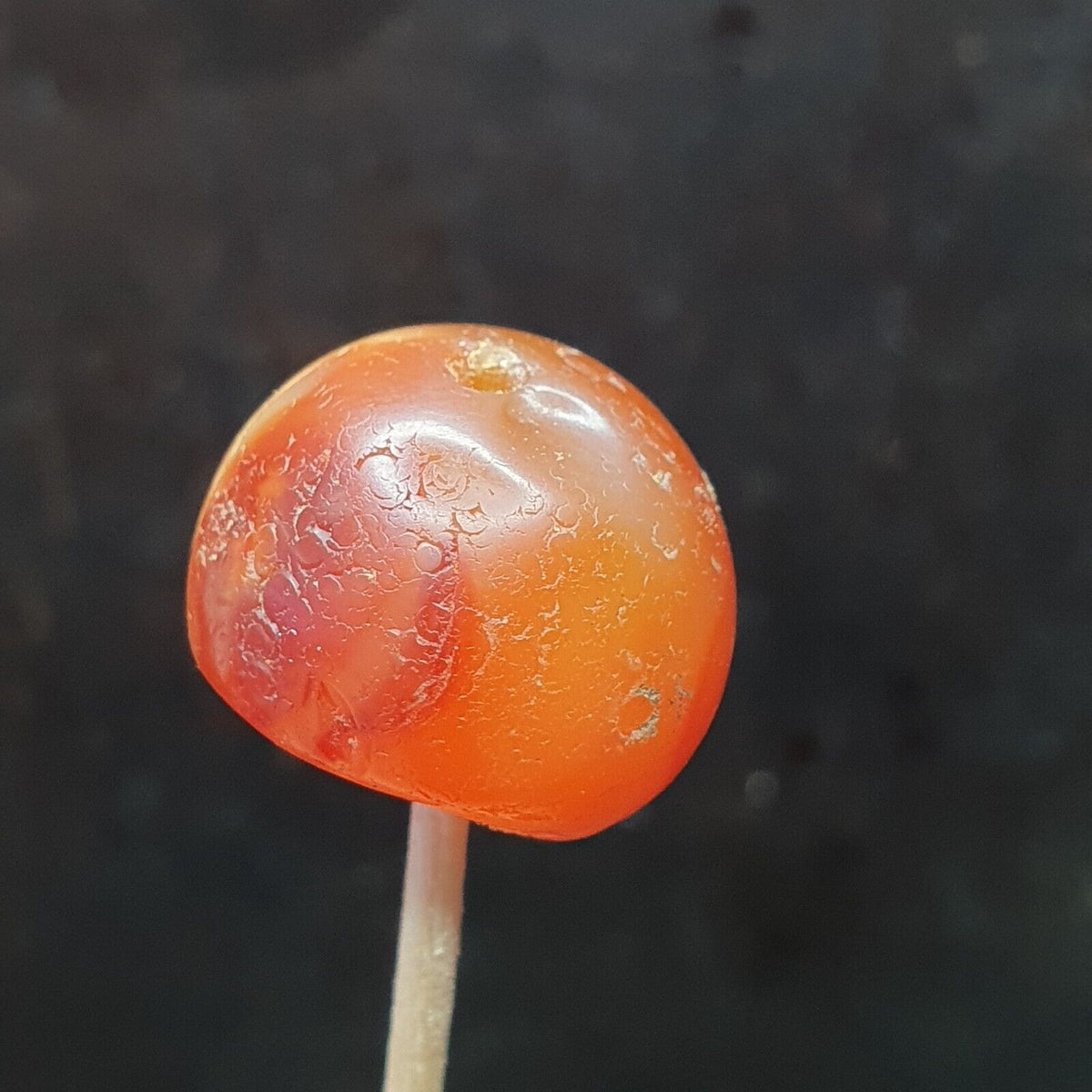 ANCIENT RARE PERSIAN SASSANIAN CARNELIAN AGATE  BEAD