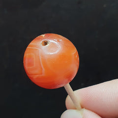 ANCIENT RARE PERSIAN SASSANIAN Eye Bead CARNELIAN AGATE  BEAD