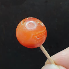ANCIENT RARE PERSIAN SASSANIAN Eye Bead CARNELIAN AGATE  BEAD
