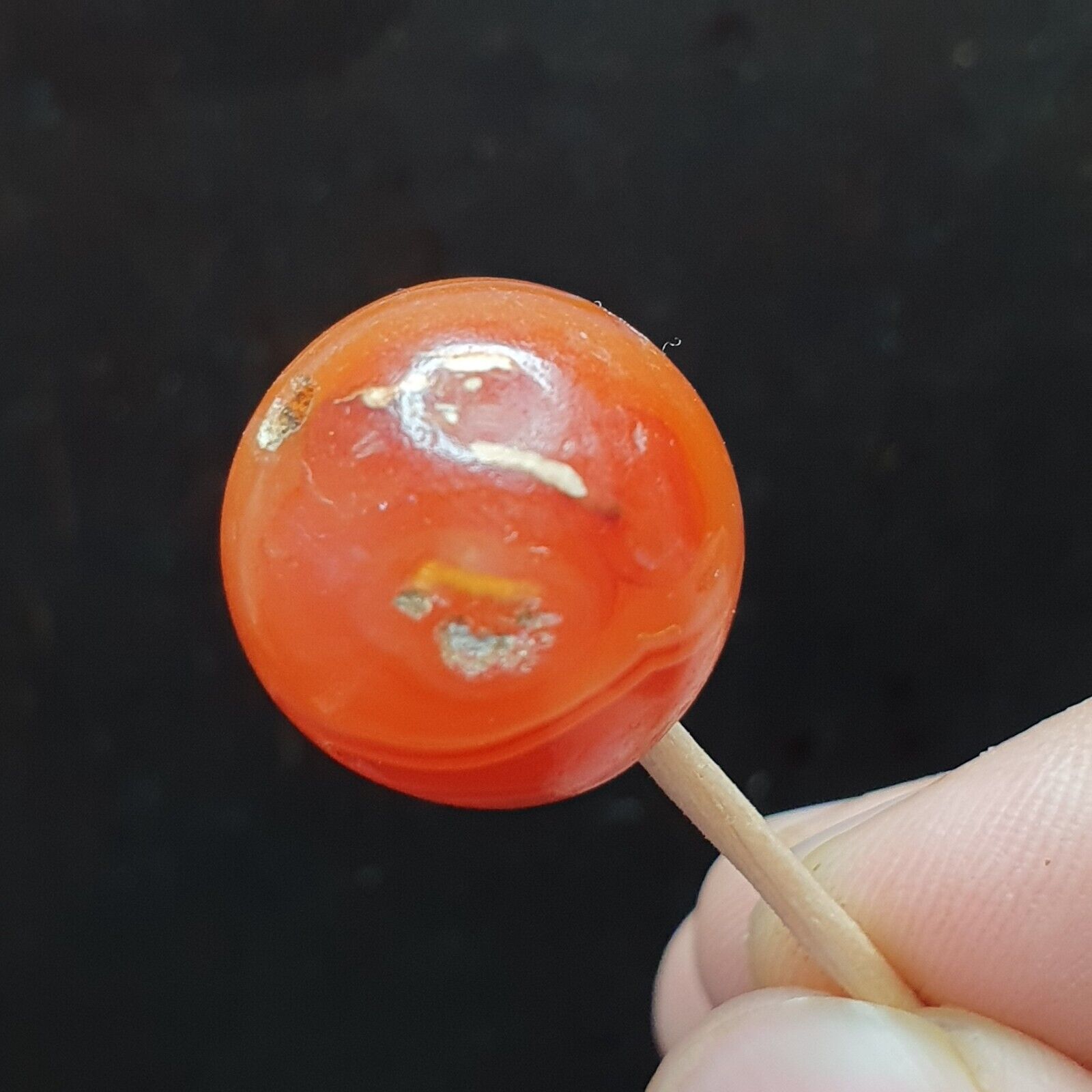 ANCIENT RARE PERSIAN SASSANIAN Eye Bead CARNELIAN AGATE  BEAD