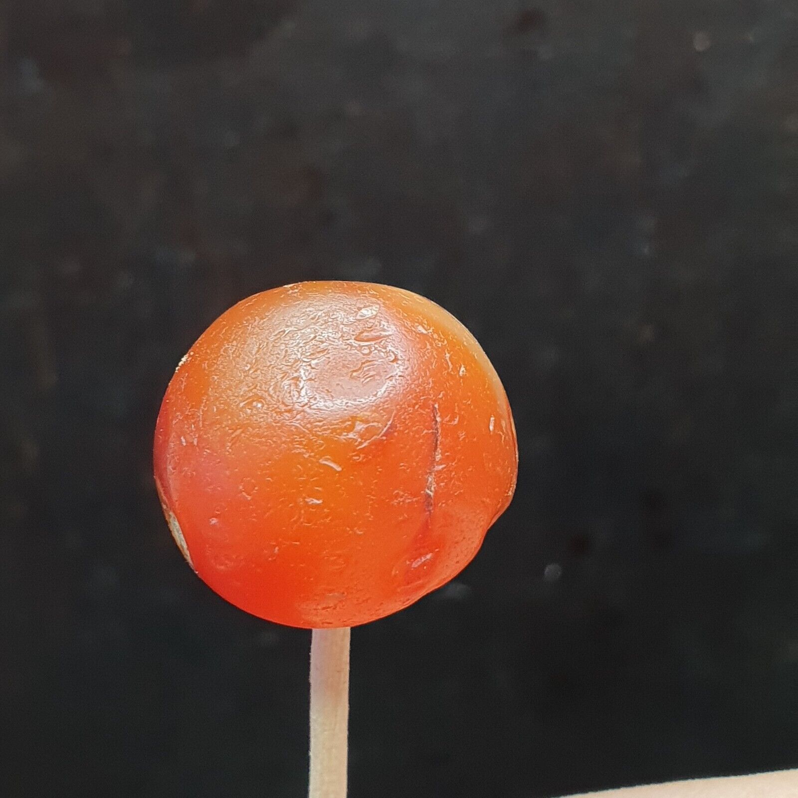 ANCIENT RARE PERSIAN SASSANIAN CARNELIAN AGATE  BEAD