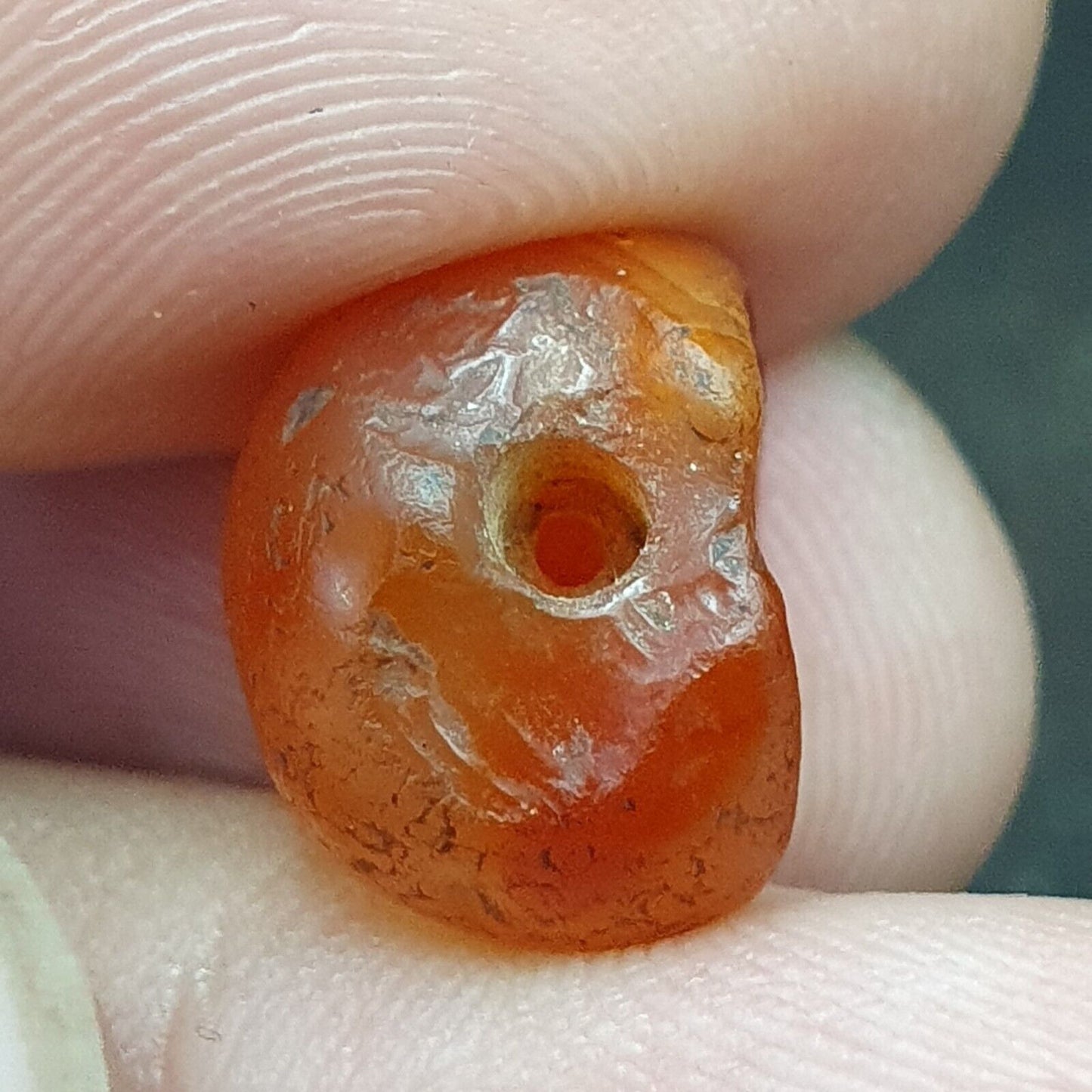 Antike Achatperle aus China-Tibet -1211
