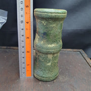 East Oasis Old Chinese Jade Snuff Bottle Carved with Dragon Decoration