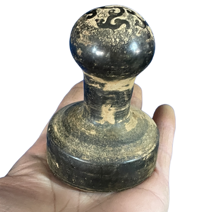 Signierte Siegelstempelstatue aus der alten chinesischen Dynastie