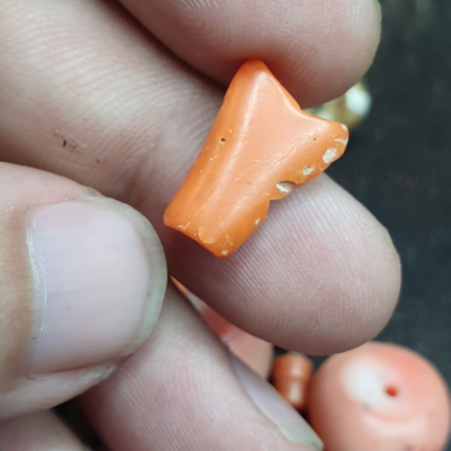 珊瑚珠批量古董 95 克天然珊瑚珠珊瑚項鍊