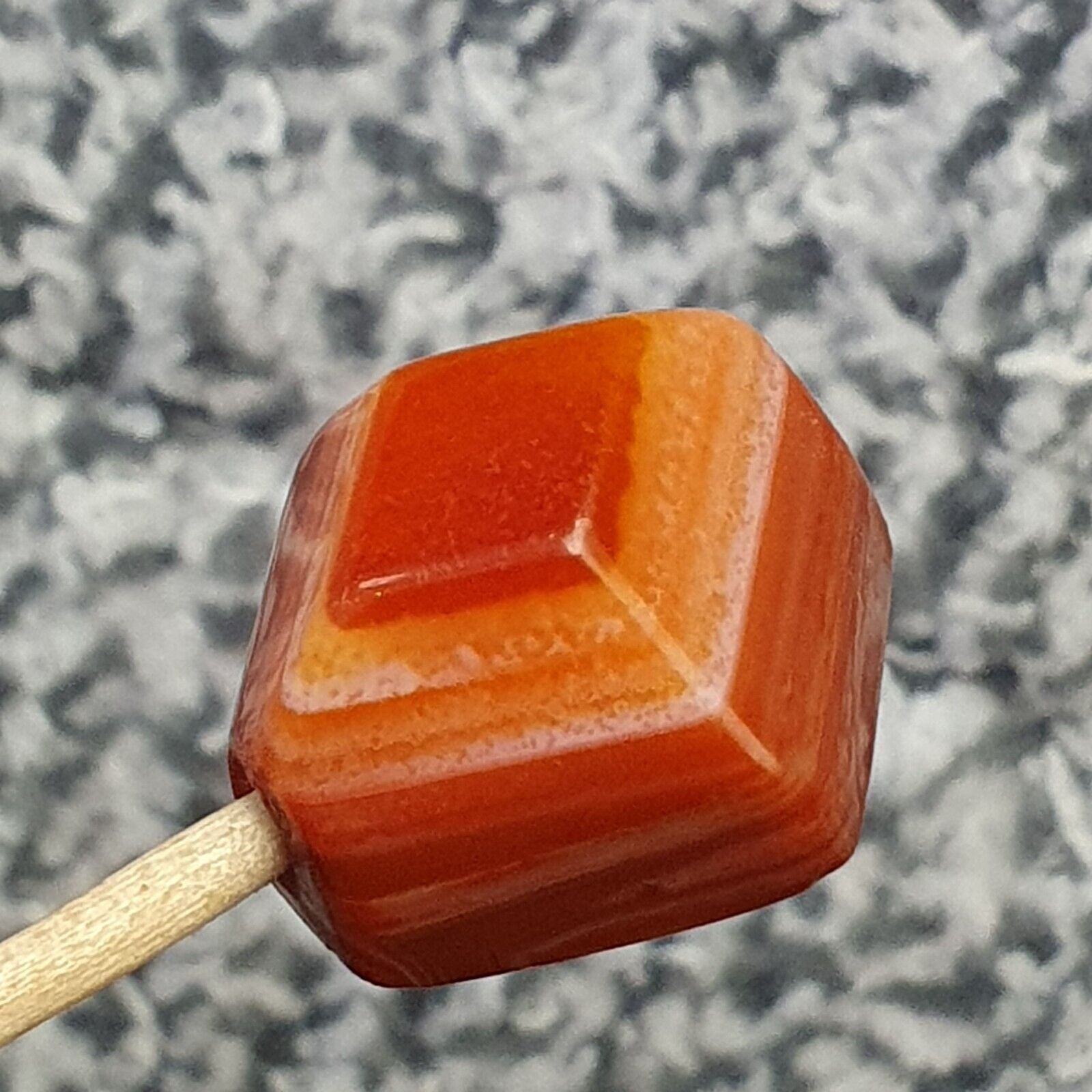 Antique Ancient Old Himalayan Indo Tibetan African AGATE Bead